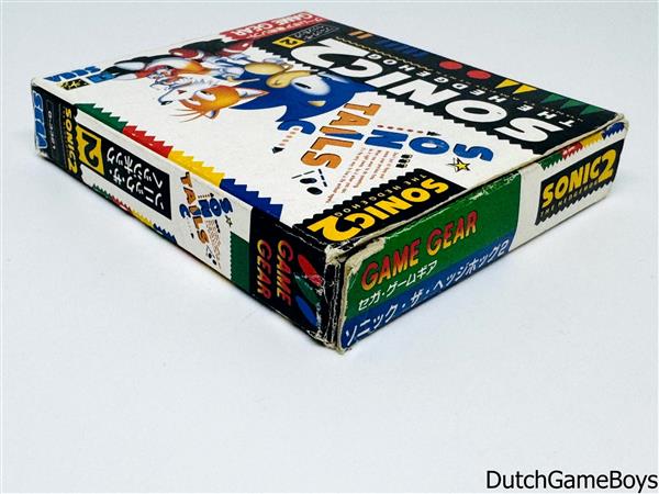 Grote foto sega game gear sonic the hedgehog 2 japan spelcomputers games overige nintendo games