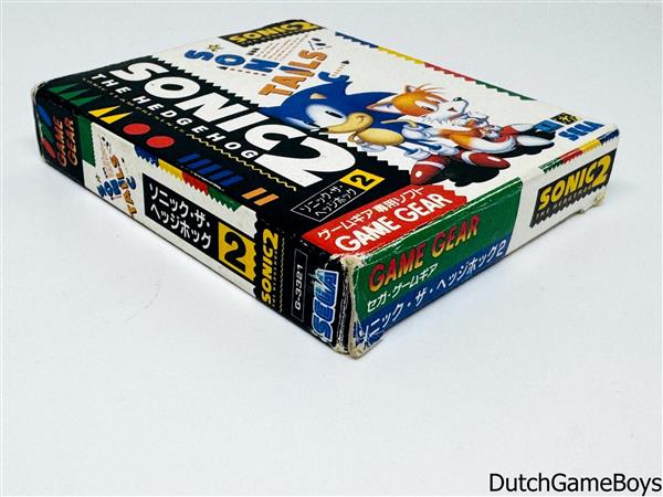 Grote foto sega game gear sonic the hedgehog 2 japan spelcomputers games overige nintendo games