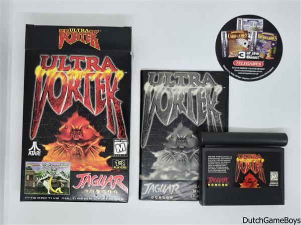 Grote foto atari jaguar ultra vortek spelcomputers games overige games