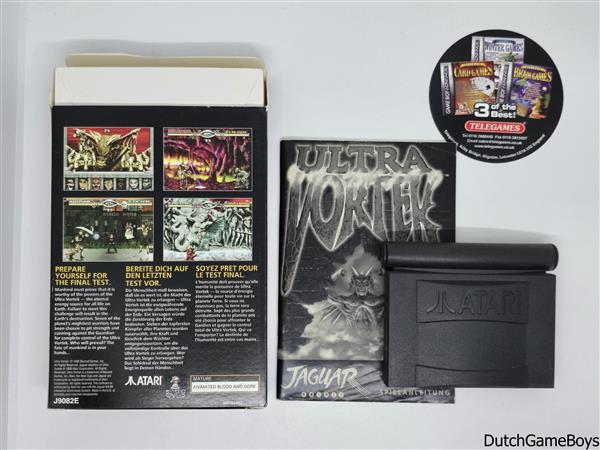 Grote foto atari jaguar ultra vortek spelcomputers games overige games