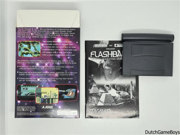Grote foto atari jaguar flashback the quest for identity spelcomputers games overige games