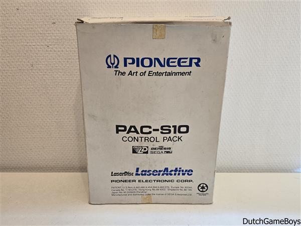 Grote foto sega mega ld pioneer control pack pac s10 boxed spelcomputers games overige merken