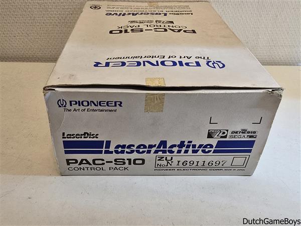 Grote foto sega mega ld pioneer control pack pac s10 boxed spelcomputers games overige merken