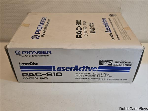 Grote foto sega mega ld pioneer control pack pac s10 boxed spelcomputers games overige merken