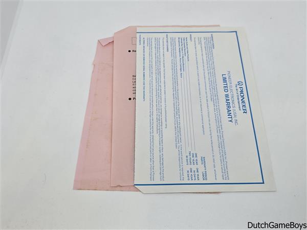 Grote foto sega mega ld pioneer control pack pac s10 boxed spelcomputers games overige merken