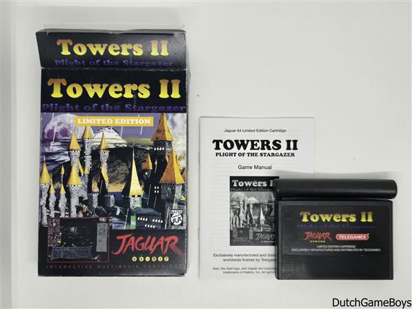 Grote foto atari jaguar towers ii limited edition spelcomputers games overige games