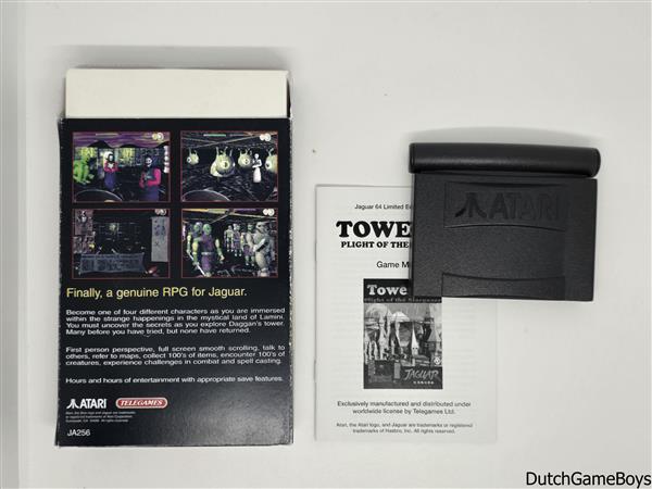 Grote foto atari jaguar towers ii limited edition spelcomputers games overige games