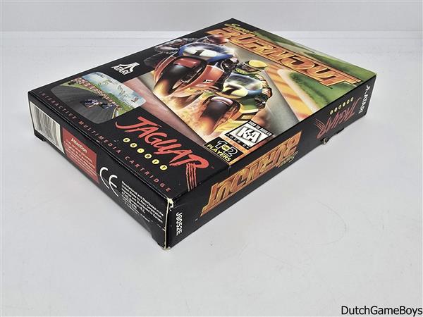Grote foto atari jaguar super burnout spelcomputers games overige games