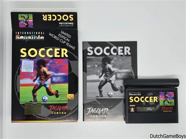 Grote foto atari jaguar international sensible soccer spelcomputers games overige games