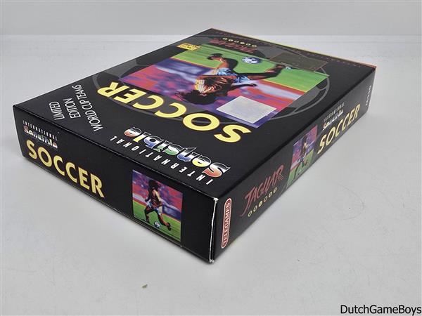 Grote foto atari jaguar international sensible soccer spelcomputers games overige games