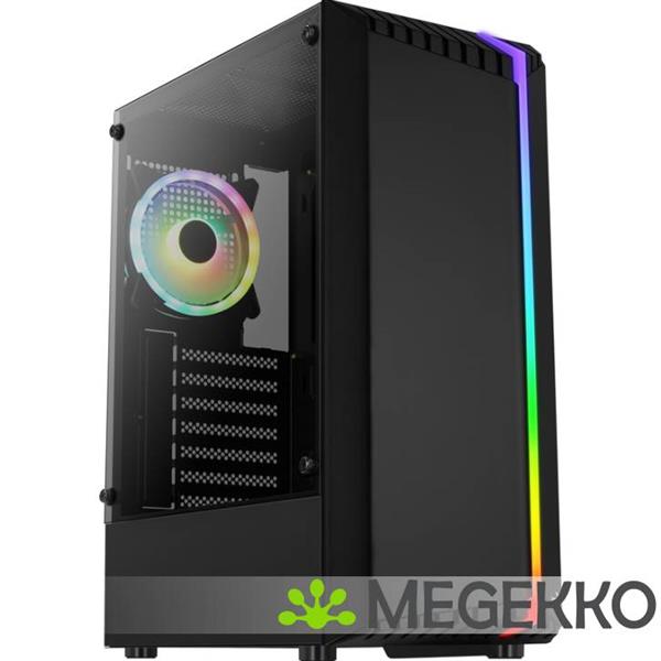 Grote foto aerocool bionic zwart computers en software behuizingen en kasten