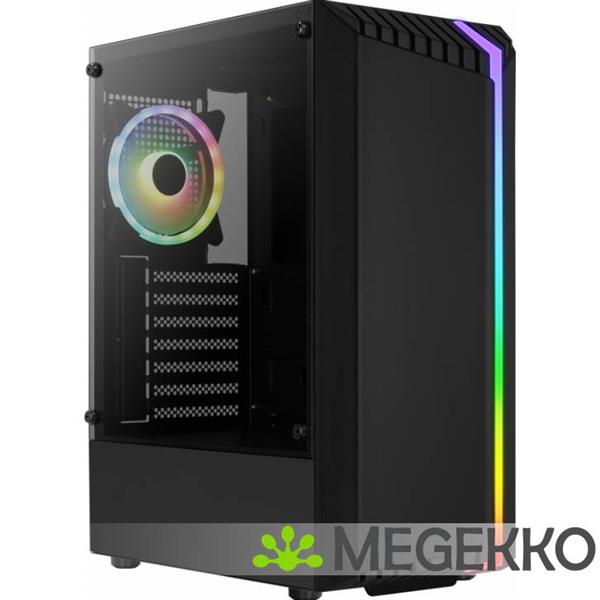 Grote foto aerocool bionic zwart computers en software behuizingen en kasten
