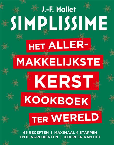 Grote foto het allermakkelijkste kerstkookboek ter wereld simplissime boeken kookboeken