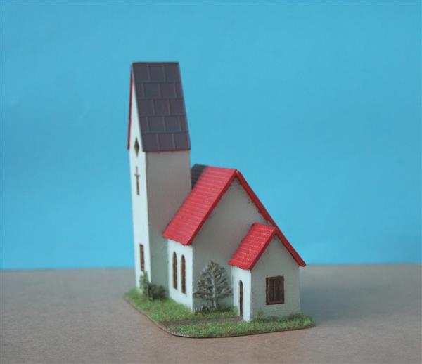 Grote foto zadeldakkerk h0 ho nh361 hobby en vrije tijd h0