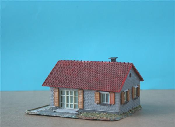 Grote foto huis h0 ho nh379 hobby en vrije tijd h0