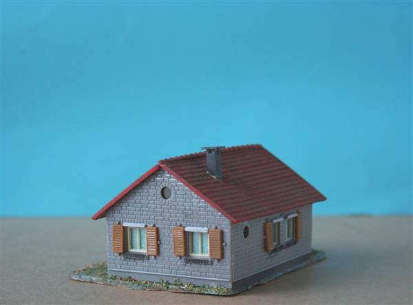 Grote foto huis h0 ho nh379 hobby en vrije tijd h0
