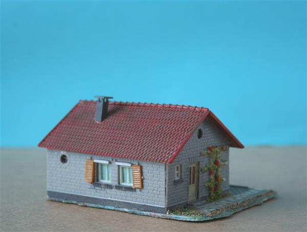 Grote foto huis h0 ho nh379 hobby en vrije tijd h0