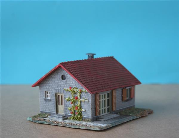 Grote foto huis h0 ho nh379 hobby en vrije tijd h0
