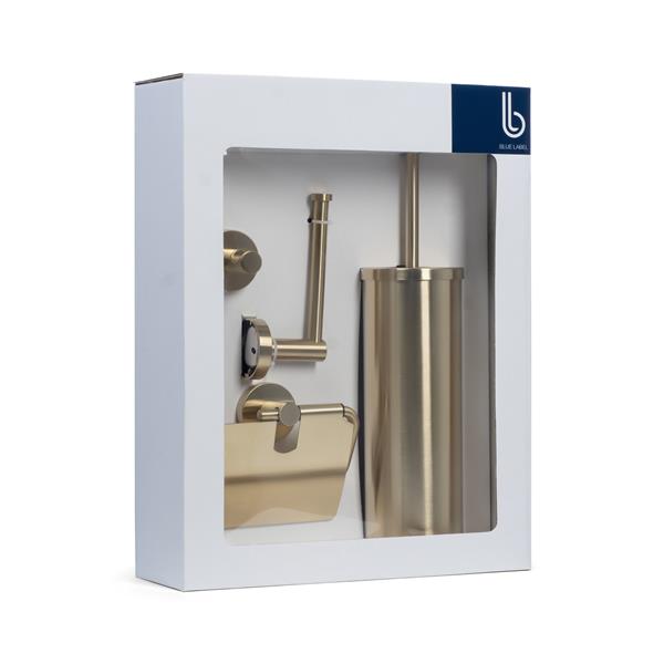Grote foto blue label blue label vida toiletaccessoires set goud doe het zelf en verbouw sanitair