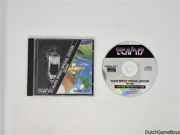 Grote foto amiga cd32 alien breed special edition qwak spelcomputers games overige games