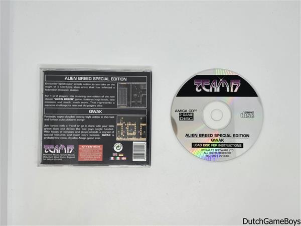 Grote foto amiga cd32 alien breed special edition qwak spelcomputers games overige games