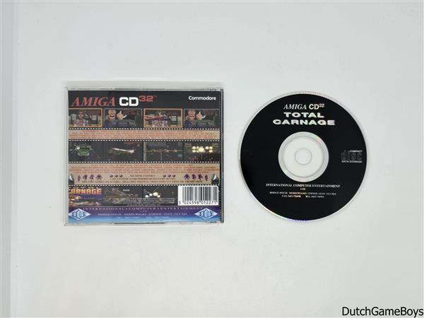 Grote foto amiga cd32 total carnage spelcomputers games overige games