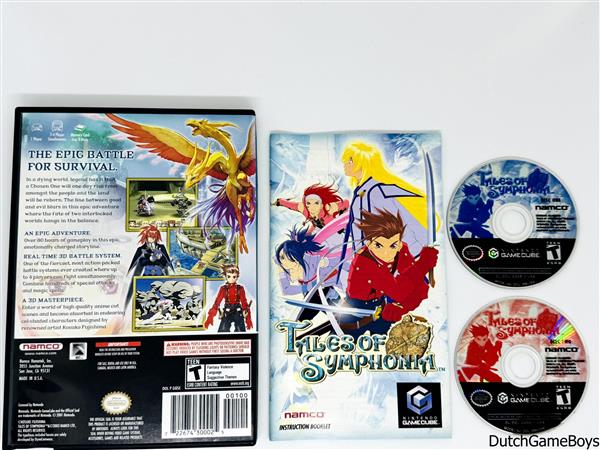Grote foto nintendo gamecube tales of symphonia usa spelcomputers games overige nintendo games