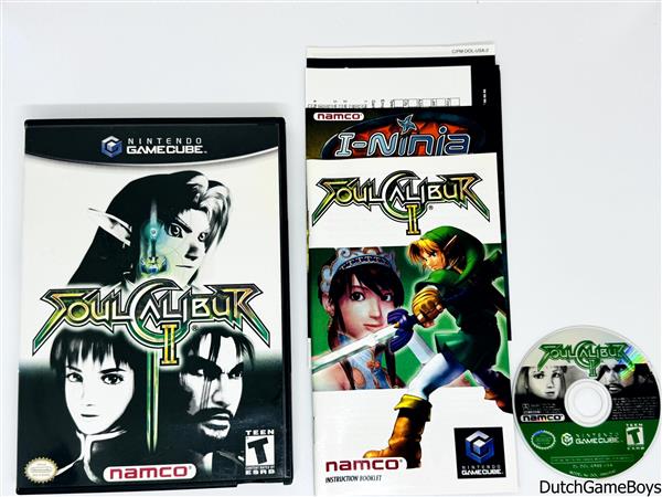 Grote foto nintendo gamecube soul calibur ii usa spelcomputers games overige nintendo games