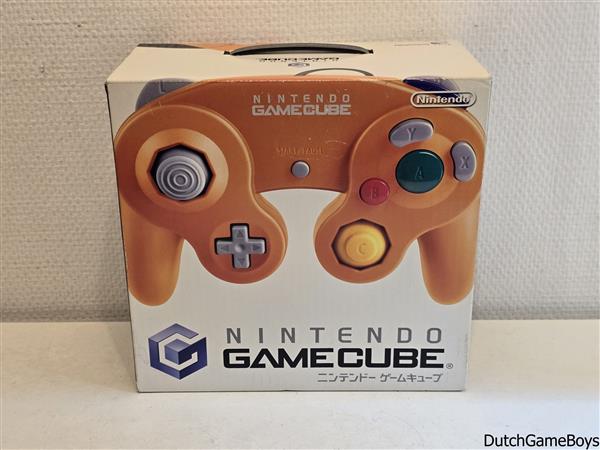 Grote foto nintendo gamecube console orange japan boxed spelcomputers games overige merken