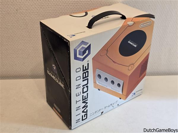 Grote foto nintendo gamecube console orange japan boxed spelcomputers games overige merken