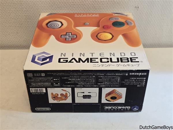 Grote foto nintendo gamecube console orange japan boxed spelcomputers games overige merken