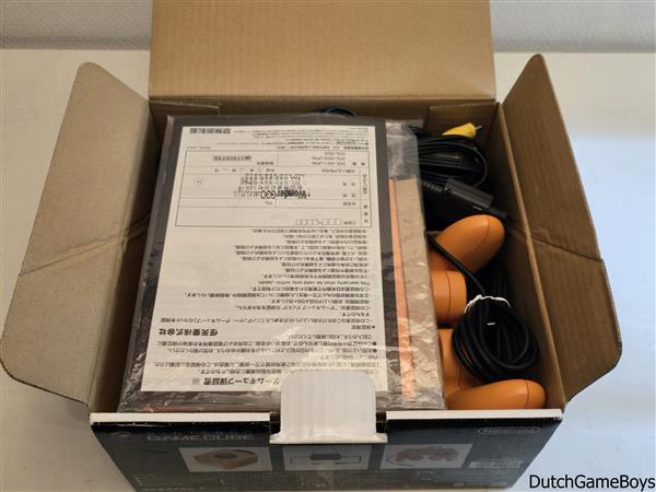 Grote foto nintendo gamecube console orange japan boxed spelcomputers games overige merken