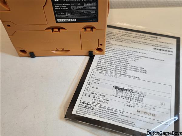 Grote foto nintendo gamecube console orange japan boxed spelcomputers games overige merken