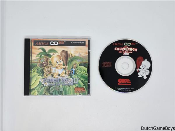 Grote foto amiga cd32 chuck rock ii son of chuck spelcomputers games overige games