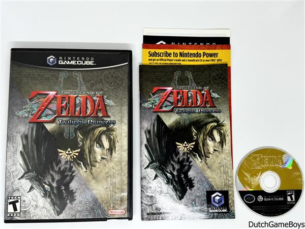 Grote foto nintendo gamecube the legend of zelda twilight princess usa spelcomputers games overige nintendo games
