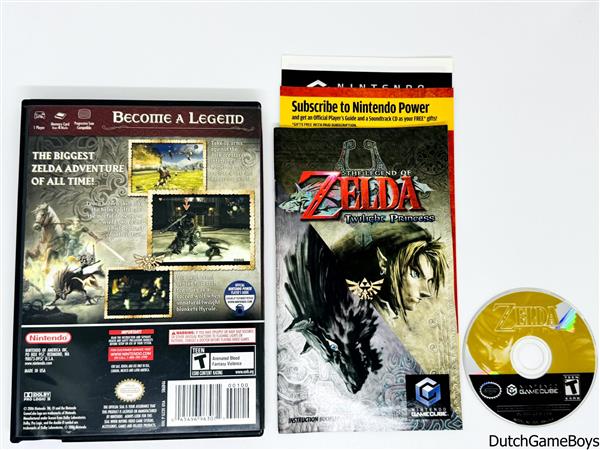 Grote foto nintendo gamecube the legend of zelda twilight princess usa spelcomputers games overige nintendo games