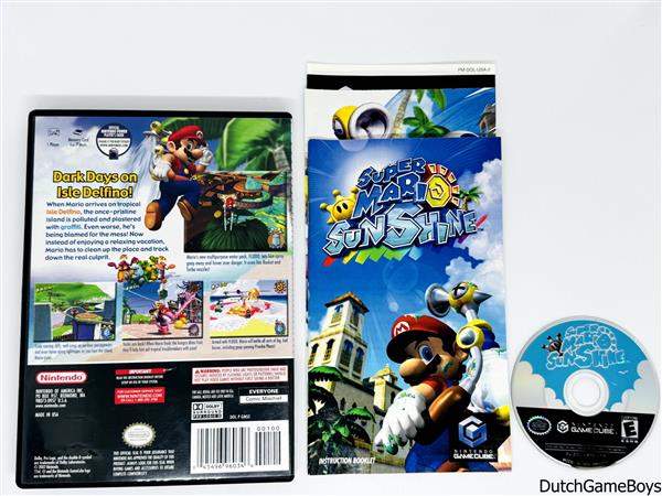 Grote foto nintendo gamecube super mario sunshine usa spelcomputers games overige nintendo games