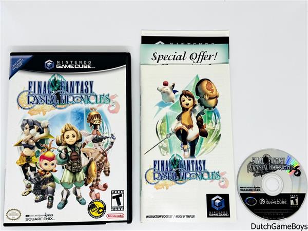 Grote foto nintendo gamecube final fantasy crystal chronicles usa spelcomputers games overige nintendo games