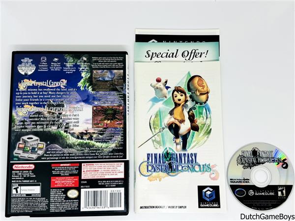 Grote foto nintendo gamecube final fantasy crystal chronicles usa spelcomputers games overige nintendo games