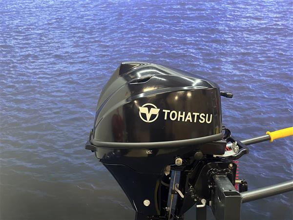Grote foto tohatsu 9.8 buitenboordmotor artnr. 4928 langstaart afstand watersport en boten buiten en binnenboordmotoren