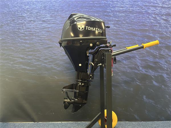 Grote foto tohatsu 9.8 buitenboordmotor artnr. 4928 langstaart afstand watersport en boten buiten en binnenboordmotoren