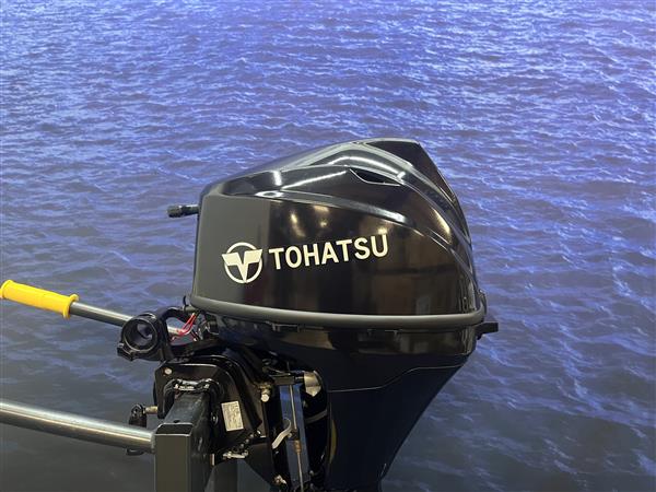 Grote foto tohatsu 9.8 buitenboordmotor artnr. 4928 langstaart afstand watersport en boten buiten en binnenboordmotoren
