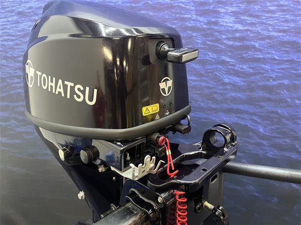Grote foto tohatsu 9.8 buitenboordmotor artnr. 4928 langstaart afstand watersport en boten buiten en binnenboordmotoren
