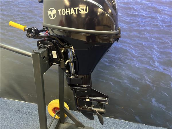 Grote foto tohatsu 9.8 buitenboordmotor artnr. 4928 langstaart afstand watersport en boten buiten en binnenboordmotoren