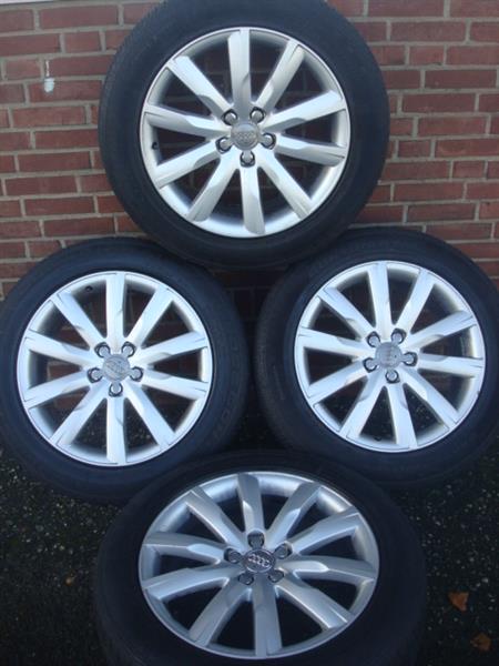 Grote foto 19 originele highline audi q5 velgen banden 5x112 auto onderdelen banden en velgen
