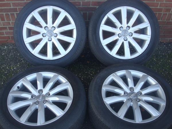 Grote foto 19 originele highline audi q5 velgen banden 5x112 auto onderdelen banden en velgen
