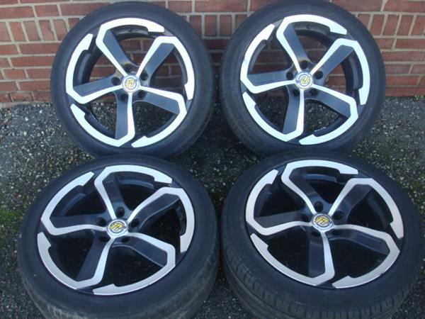 Grote foto 17 vw dotz hanzo velgen hifly michelin 5x112 auto onderdelen banden en velgen