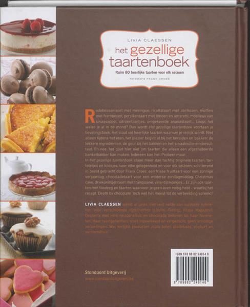 Grote foto het gezellige taartenboek boeken kookboeken