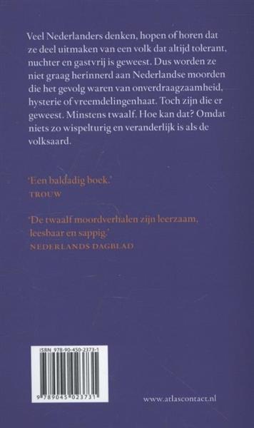 Grote foto nederland in twaalf moorden boeken geschiedenis wereld