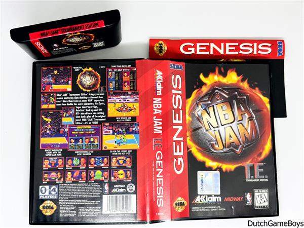 Grote foto sega genesis nba jam t.e spelcomputers games overige merken